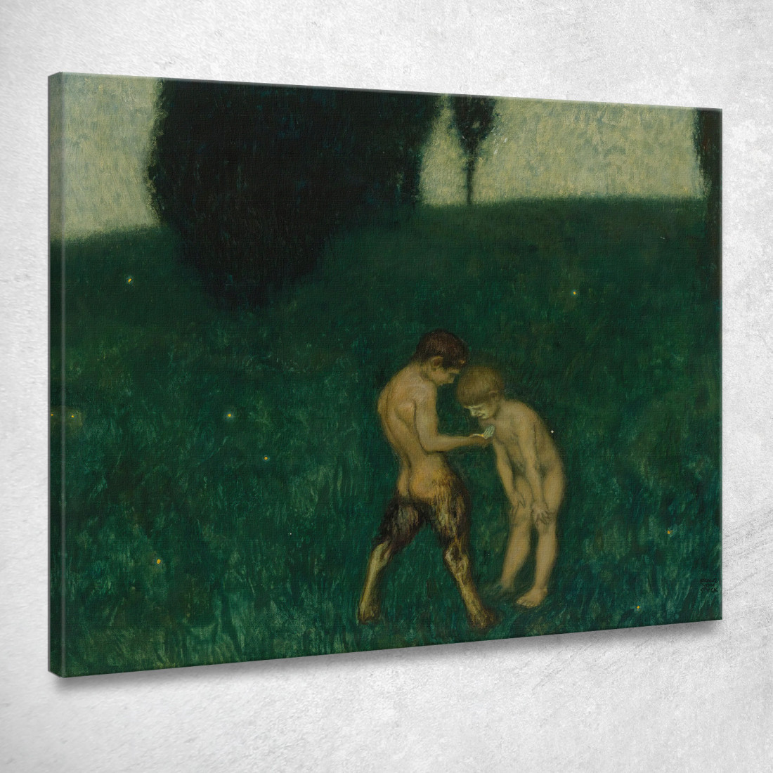Lucciola Lucciola Franz von Stuck fvs37 quadro stampato su tela Lucciola Lucciola Franz von Stuck fvs37 quadro stampato su tela